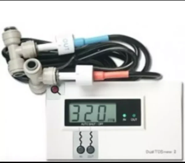 DM-2 Commercial inline Dual TDS meter