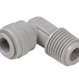 Reverse Osmosis John Guest Style Quick Connect Fitting 1--8 MPT x1--4 Elbow NSF
