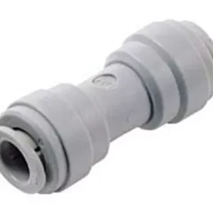 Reverse Osmosis John Guest Style Quick Connect Union Connector 3--8 OD x 3--8 OD