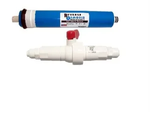 Reverse Osmosis Membrane 150Gallons Per Day w--Flush Kit Water Flow Restrictor